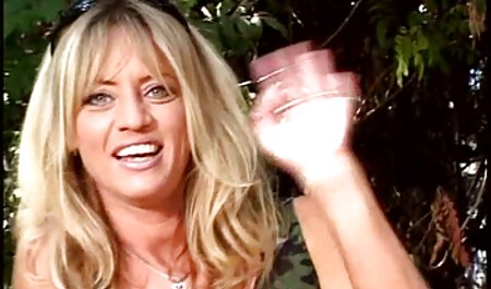 Redhead Asian lesbian has her tight pussy licked by playful friends in park