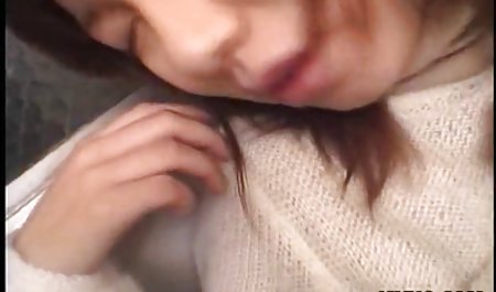 Aroused Asian babe sucks on the sausage