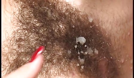 Hairy Blonde With Black Bush And Big Ass Rides Hard  !